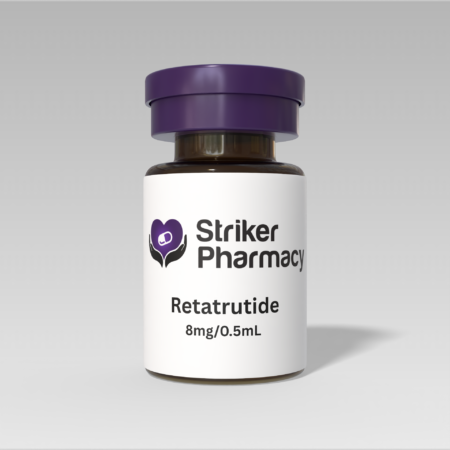 Retatrutide 8mg/0.5mL Injectable Solution – 2mL Vial (32mg Total)